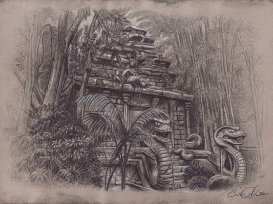 Temple of the Forbidden Eye 2 (Print)